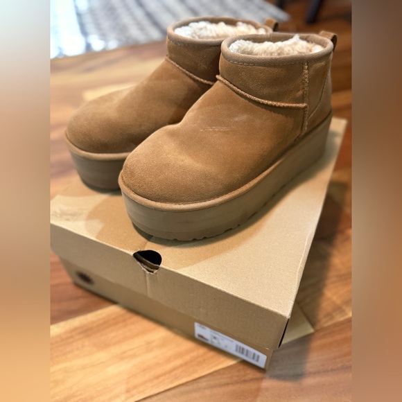 UGG® Classic Ultra Mini Platform Boot (Women) - Picture 2 of 15